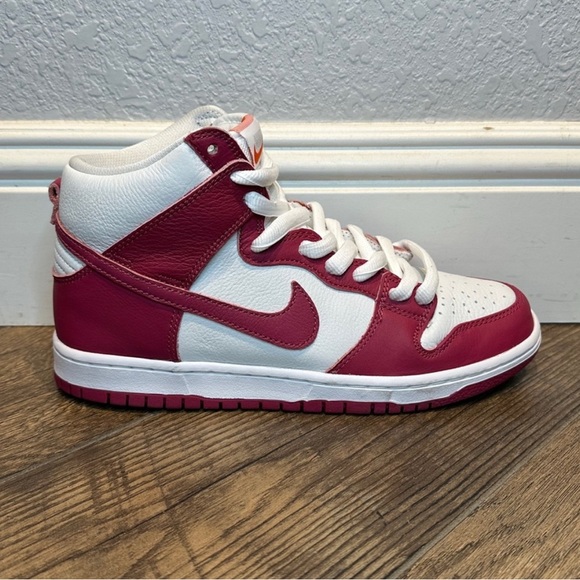 Nike SB Dunk High Orange Sweet Beet Mens Size 8 Womens Size 9.5 - DQ4485 600 - Picture 2 of 11